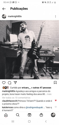 São Paulo - Guitarra solo - gosta de Cover/Tributo procurando por Bateria