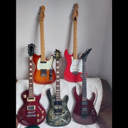 São Paulo - Guitarra base - gosta de Heavy-Metal procurando por Teclado